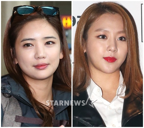 이태임(왼쪽)-예원 /사진=이기범 기자