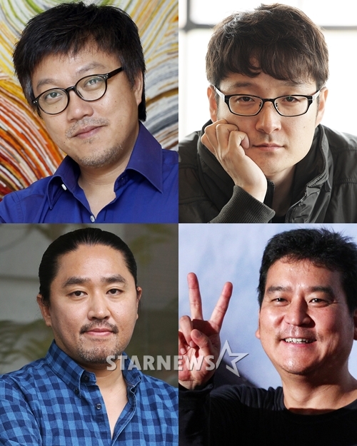 사진 왼쪽 상단부터 시계방향으로 '암살' 최동훈 감독, '대호' 박훈정 감독, '하얼빈' 양윤호 감독, '봉오동 전투' 김한민 감독/사진=머니투데이 스타뉴스.