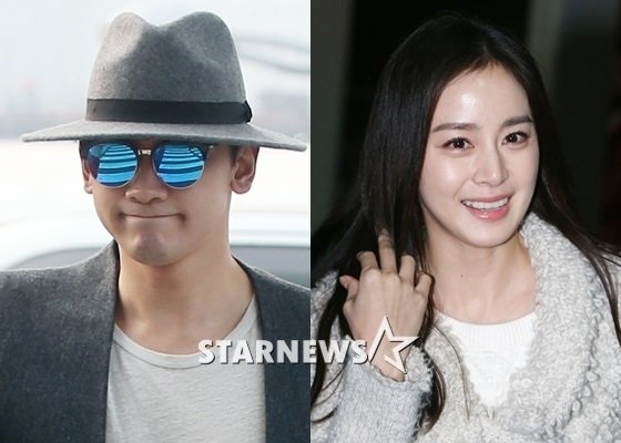 비(왼쪽)와 김태희 /사진=스타뉴스
