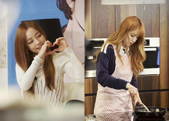 '아 스타일 포 유' 구하라(왼쪽)와 하니