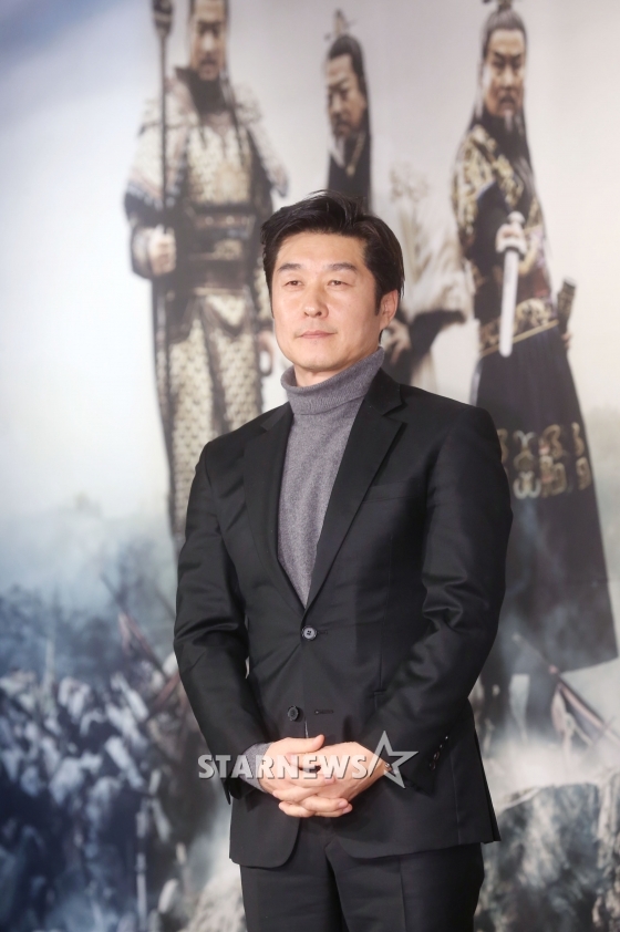 배우 김상중 /사진=홍봉진 기자