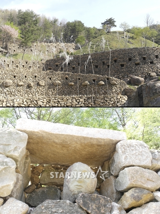 집안손자뻘 신랑의 결혼식에서 축하 춤을 추는 궁을선인.