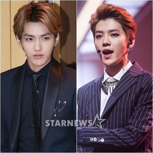 크리스(왼쪽)와 루한 / 사진=스타뉴스