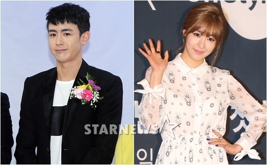 닉쿤(왼쪽)과 티파니 / 스타뉴스
