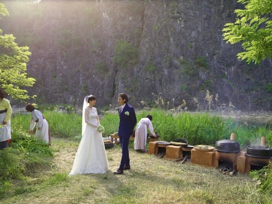 원빈-이나영 결혼식/사진제공=이든나인