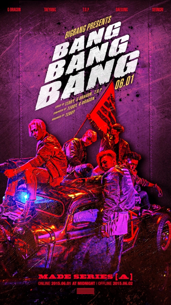 빅뱅 '뱅뱅뱅' /사진=YG엔터테인먼트