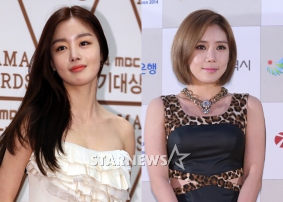 한선화(왼쪽)와 정하나 / 사진=스타뉴스