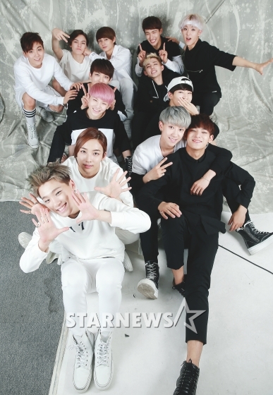 그룹 세븐틴 / 사진=김창현 기자