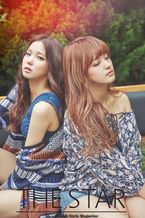 그룹 CLC 유진과 승희 /사진제공=더스타