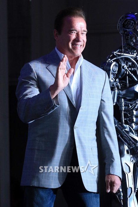 아놀드 슈왈제네거/사진=이기범 기자