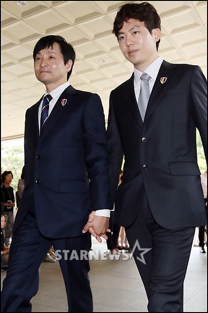 김조광수 감독, 김승환 대표/사진=임성균 기자