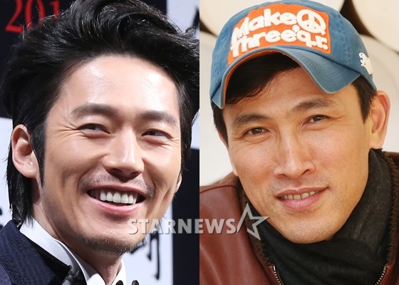 배우 장혁과 유오성 /사진=스타뉴스