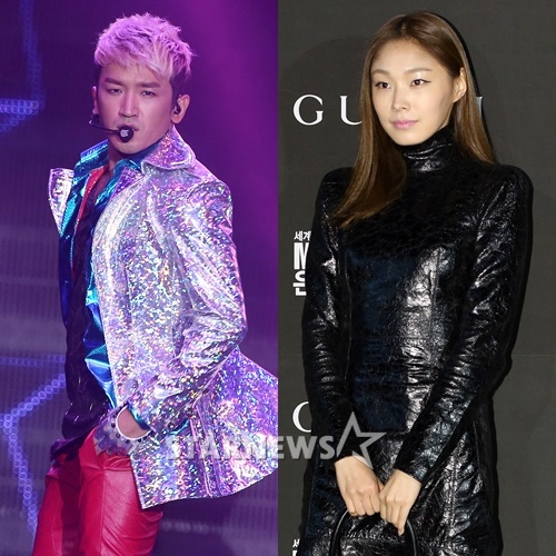 (왼쪽부터) 신화 이민우, 모델 고소현 /사진=스타뉴스