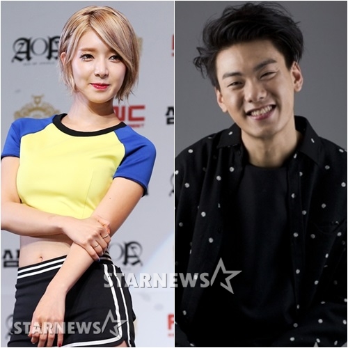 초아(왼쪽)와 아이언 /사진=스타뉴스