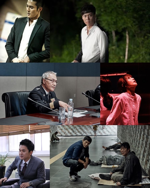 왼쪽 상단부터 시계방향으로 조동혁, 연정훈, 이영아, 이원종, 장현성, 이경영/사진제공=OCN