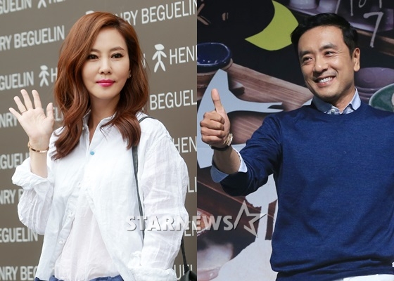 배우 김남주와 김승우 /사진=스타뉴스