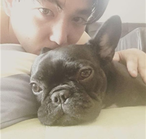 슈퍼주니어 강인과 애견 춘향이