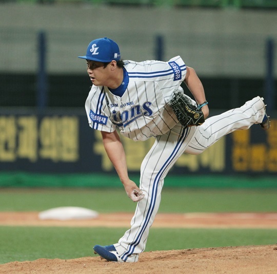 삼성 안지만. /사진=삼성 라이온즈 제공