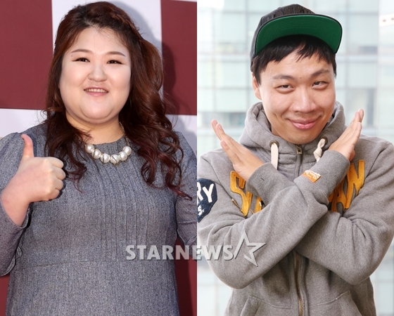 개그우먼 이국주, 개그맨 이상준/사진=스타뉴스