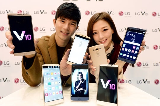 LGV10./사진=LG전자 제공