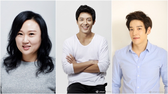 (왼쪽부터) 구혜령, 김주헌, 김세영 /사진제공=얼반웍스이엔티
