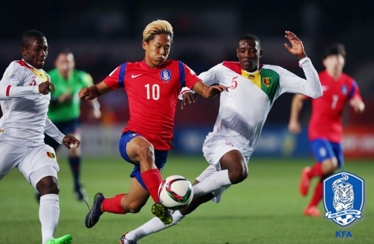 U-17 대표팀. /사진=대한축구협회 제공