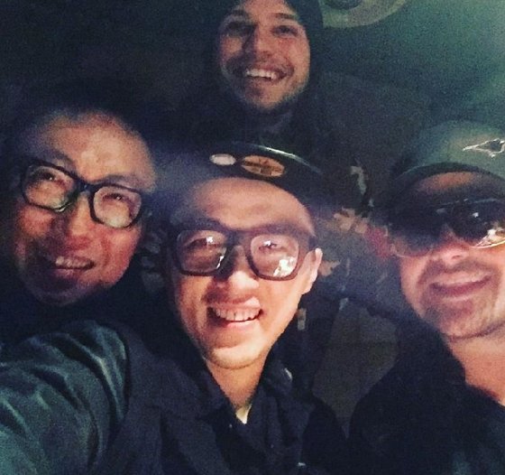 박명수와 DJDvbbs와 비제이 /사진=박명수 인스타그램 화면 캡처
