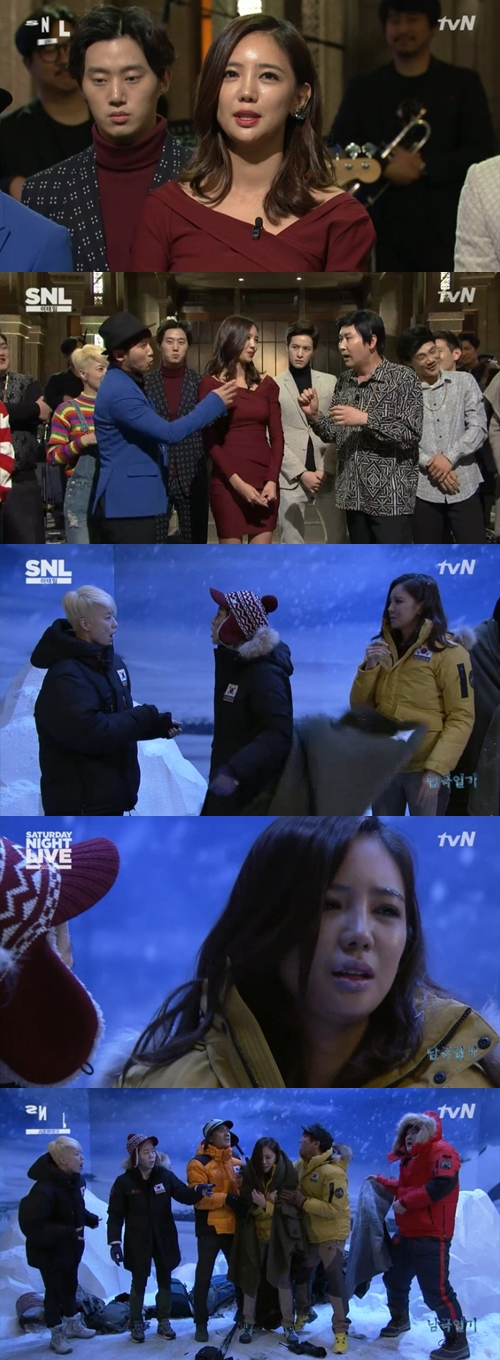 배우 이태임/사진=tvN'SNL코리아 시즌6' 영상캐바처