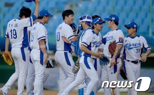 한국 대표팀. /사진=뉴스1