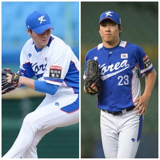 우규민(왼쪽)과 차우찬. /사진=뉴스1