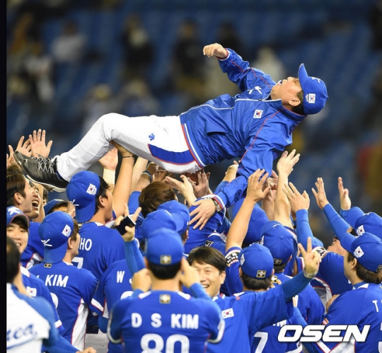 김인식 감독. /사진=OSEN