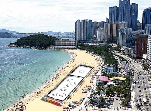 해운대 비치 국제아이스링크