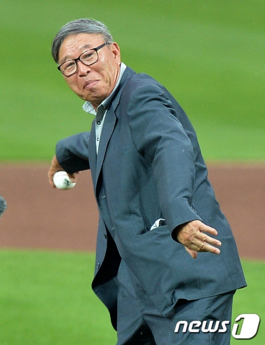 김응용 전 감독. /사진=뉴스1