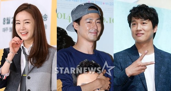 최지우, 조인성, 차태현(사진 왼쪽부터)/사진=스타뉴스