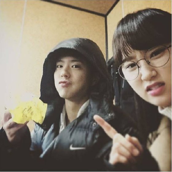 박보검(왼쪽)과 류혜영/사진=류혜영 인스타그램