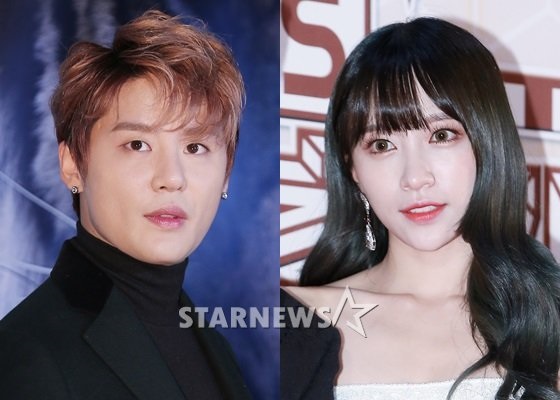JYJ 김준수와 EXID 하니