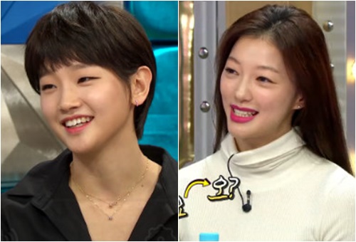 박소담(왼)과 이엘/사진=MBC '라디오스타' 방송화면 캡처