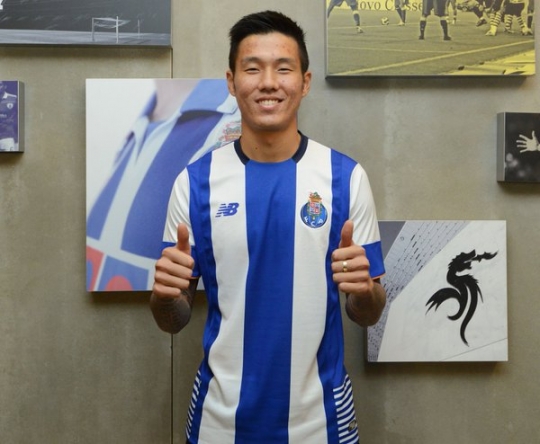 석현준(25)이 FC포르투 유니폼을 입고 데뷔전을 치렀다. /사진=FC포르투 트위터