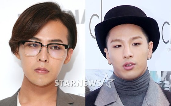 지드래곤(왼쪽)과 태양 / 사진=스타뉴스