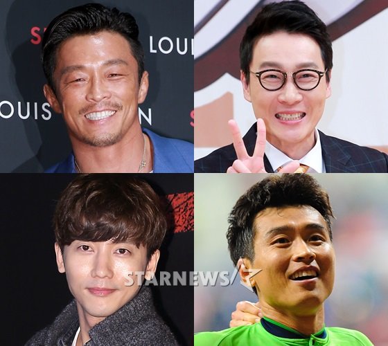 추성훈, 이휘재, 이동국, 기태영(왼쪽 위부터 시계방향) /사진=스타뉴스, 뉴스1