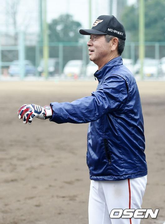 한화 김성근 감독. /사진=OSEN