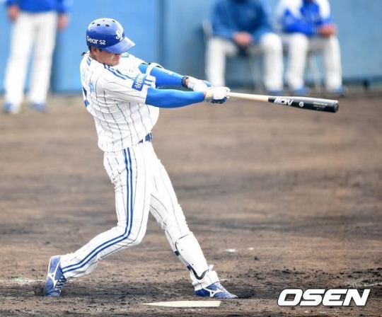 연이틀 대포를 쏘아 올린 김상수. /사진=OSEN