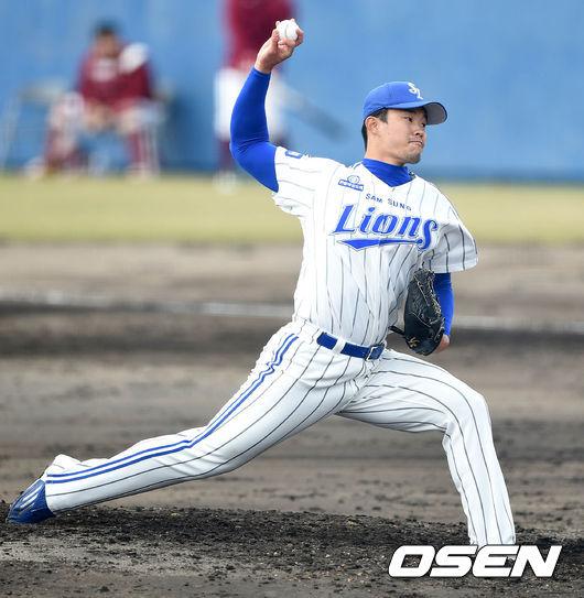 삼성 라이온즈 우완 투수 장필준. /사진=OSEN