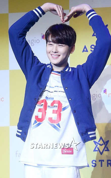 아스트로 차은우 / 사진=홍봉진 기자