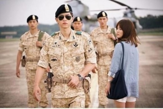 송중기 /사진=KBS 2TV '태양의 후예' 스틸컷