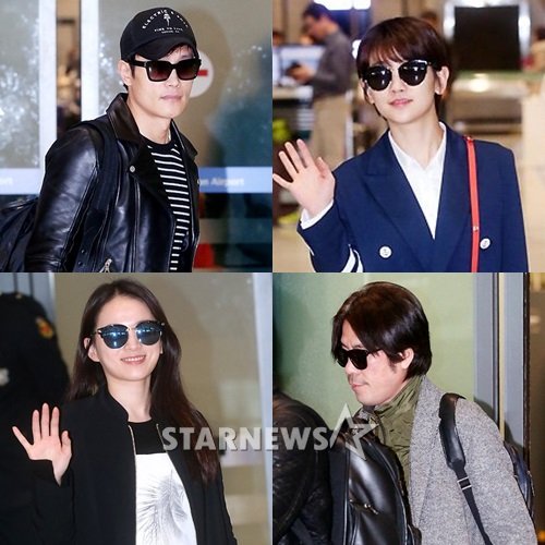 (왼쪽 위부터 시계방향) 이병헌, 박소담, 오달수, 천우희 /사진=홍봉진 기자