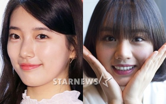 수지, 혜리 / 사진=스타뉴스