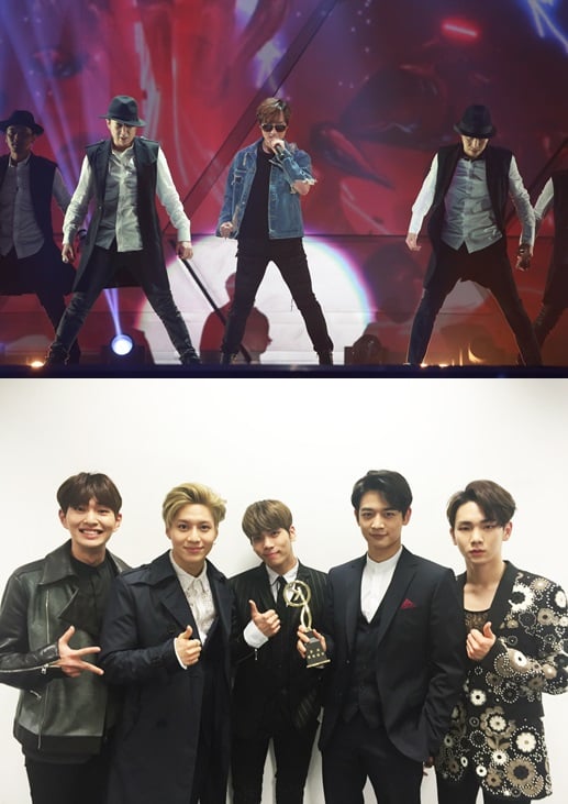 강타(위)와 샤이니 / 사진제공=SM엔터테인먼트