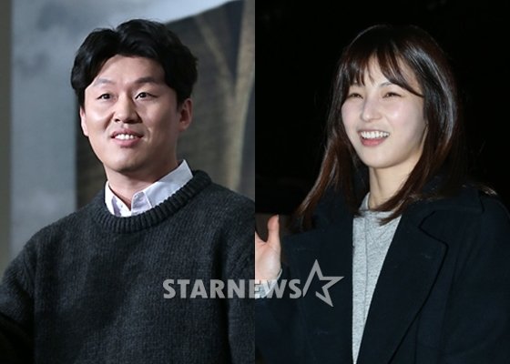 김민재(왼쪽)와 최유라/사진=스타뉴스