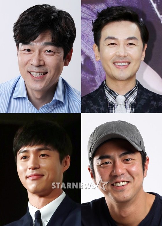 (왼쪽 위부터 시계방향으로) 이승준, 조연우, 전석호, 오민석/사진=스타뉴스